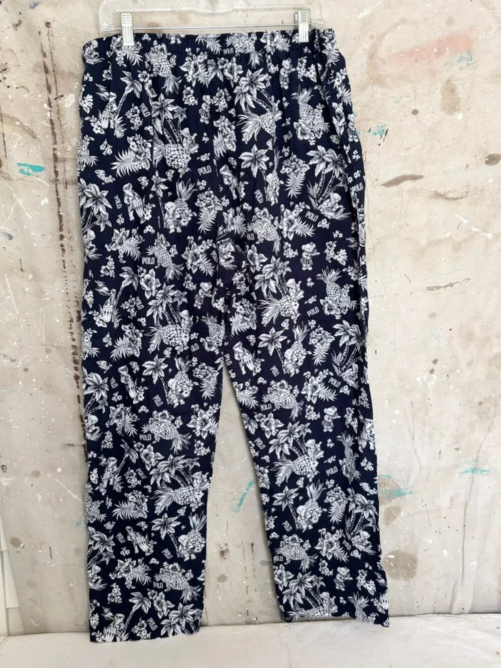 Polo Ralph Lauren Polo Bear Hawaiian Graphic Print Sleep Pant